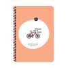 KESKİN DEFTER HİSLİ ŞEYLER STİCKERLİ OTURMAYA MI GELDİK? A4 SPİRALLİ 80 YP. ÇİZGİLİ 500507