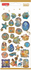 TANEX ETİKET DECORATİVE STICKER-10 PUFFY 5 ADET TNX-5009