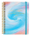 VJ DEFTER SERT KAPAK SPİRALLİ LASTİKLİ 20x28 Cm. 90 Gr. 96 YP. ÇİZGİLİ 123-0090