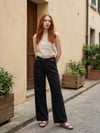 Çift Patlı Gabardin Pantolon