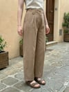 Çift Patlı Gabardin Pantolon