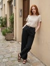 Çift Patlı Gabardin Pantolon