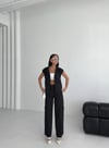 Gabardin Keten Yelek