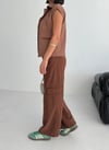 Gabardin Keten Yelek