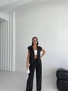 Gabardin Keten Yelek