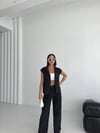 Gabardin Keten Yelek