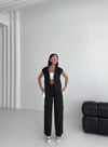 Gabardin Keten Yelek