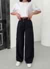 Kargo Cepli Gabardin Pantolon