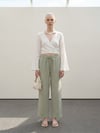 Müslin Sade Pantolon