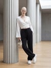 Müslin Sade Pantolon