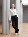 Müslin Sade Pantolon
