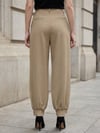 PAÇASI DÜĞMELİ POLİVİSKON PANTOLON