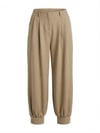 PAÇASI DÜĞMELİ POLİVİSKON PANTOLON