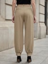 PAÇASI DÜĞMELİ POLİVİSKON PANTOLON