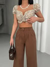 Sade Gabardin Pantolon