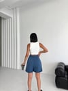 Sade Gabardin Şort