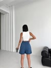 Sade Gabardin Şort