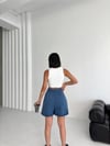 Sade Gabardin Şort