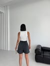 Sade Gabardin Şort