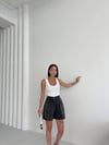 Sade Gabardin Şort