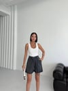 Sade Gabardin Şort