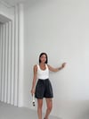 Sade Gabardin Şort