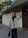 Zebra Desen Hırka