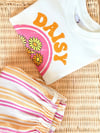 Baskılı T-Shirt ve Müslin Pantolon Takım