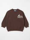 La'ciel Paris Çizgili Ballon Jeans Sweatshirt Set-Kahve