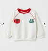 La'ciel Paris Çizgili Ballon Jeans Tomato Sweatshirt Set