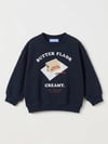 La'ciel Paris Damalı Ballon Jeans Sweatshirt Set