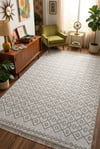 Arya Vl Çift Taraflı,katlanabilir,yıkanabilir,yüksek Kalite Pamuk Salon,oturma Odası,balkon Kilim