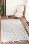 Norway Vl Bukleli Premium Yumuşak Peluş Post Iskandinav Oturma Odası Salon Halısı 65373a