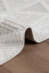 Norway Vl Bukleli Premium Yumuşak Peluş Post Iskandinav Oturma Odası Salon Halısı 68107a Krem-Vizon