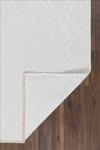 Rodney Vl Yıkanabilir Kaydırmaz Çift Taraf Pamuk Dokuma Beyaz Rix Premium Kalite Kilim