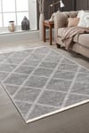 Rodney Vl Yıkanabilir Kaydırmaz Çift Taraf Pamuk Dokuma K.gümüş Premium Kalite Kilim