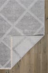Rodney Vl Yıkanabilir Kaydırmaz Çift Taraf Pamuk Dokuma A.gümüş Premium Kalite Kilim