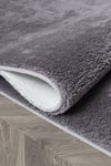 Vl Comfort Overloklu Peluş Halı Antrasit