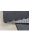 Vl Comfort Peluş Halı Antrasit Overloklu
