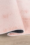 Vl Comfort Peluş Halı Pembe Overloklu