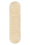 Vl Oval Comfort Düz Saçaklı Peluş Yolluk Bej