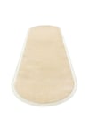Vl Oval Comfort Düz Saçaklı Peluş Yolluk Bej