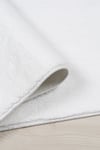 Vl Oval Comfort Overloklu Peluş Yolluk Beyaz