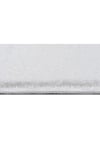 Vl Oval Comfort Overloklu Peluş Yolluk Beyaz