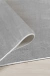 Vl Oval Comfort Overloklu Peluş Yolluk Açık Gri