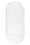 Vl Oval Comfort Ponpon Saçaklı Peluş Yolluk Beyaz