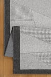 Yeni Nesil Çerçeveli Sisal Yumuşak Dokuma Kilim Kaymaz Pamuk Taban Bordürlü Kilim 7807A