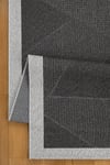 Yeni Nesil Çerçeveli Sisal Yumuşak Dokuma Kilim Kaymaz Pamuk Taban Bordürlü Kilim 7806A