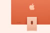 Apple 24 inç M4 çipli 8 çekirdekli CPU, 8 çekirdekli GPU, 16 çekirdekli Neural Engine iMac  - Turuncu