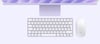 Apple 24 inç M4 çipli 8 çekirdekli CPU, 8 çekirdekli GPU, 16 çekirdekli Neural Engine iMac  - Mor